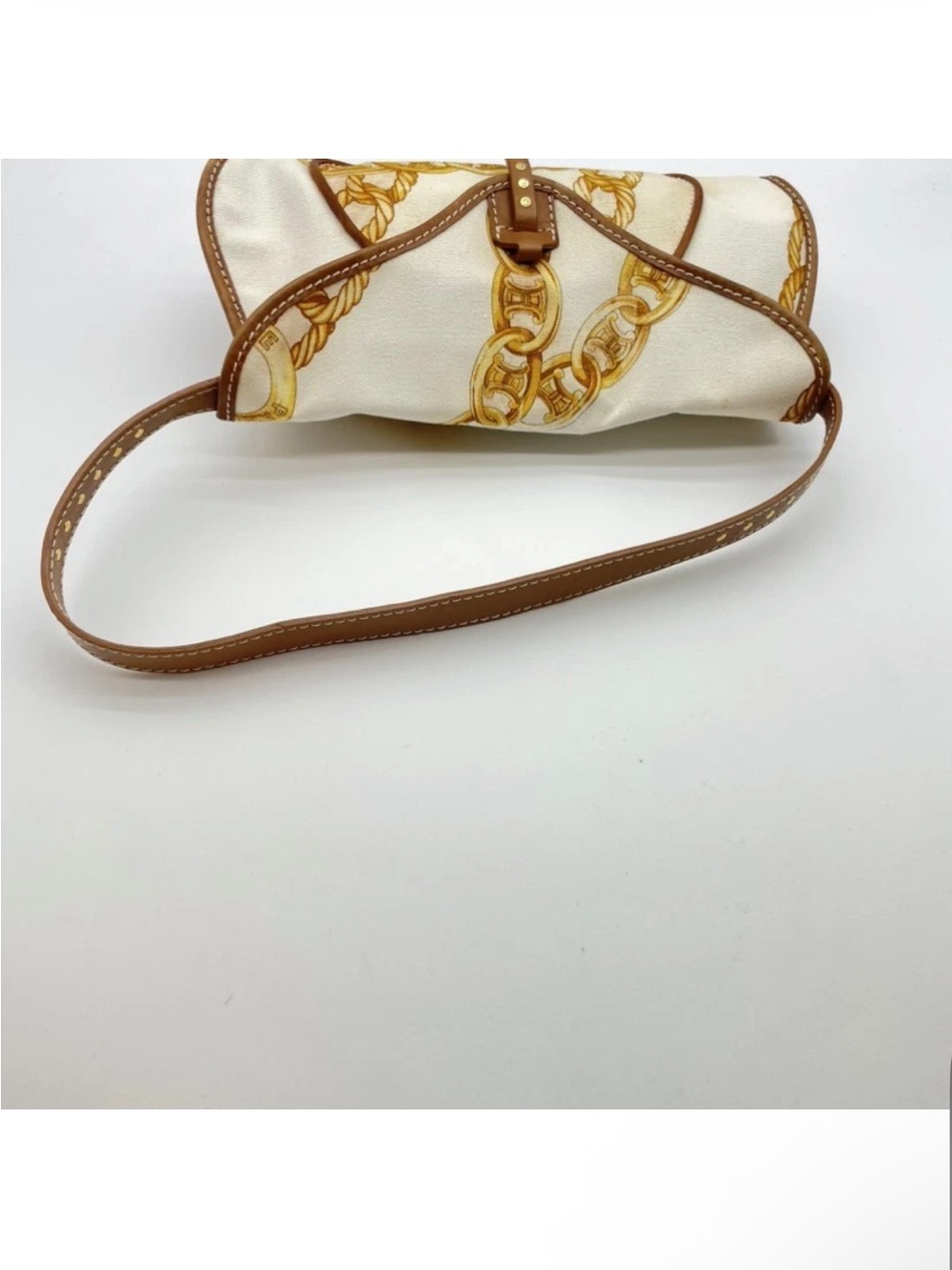 Celine vintage canvas leather 
Baguette bag - Picture 7 of 16